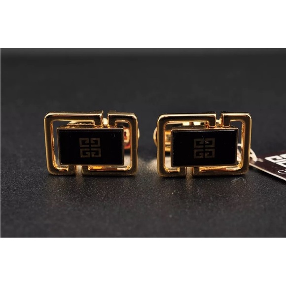 AUTH Givenchy & YSL Cufflinks & Tie Pin Set - Picture 2 of 6